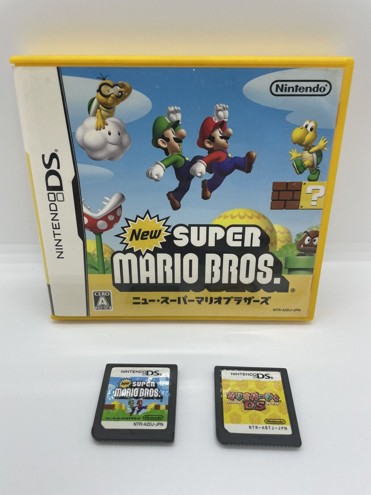 LOT Super Mario 64 KART PARTY RPG DS BROS. Japanese Nintendo DS