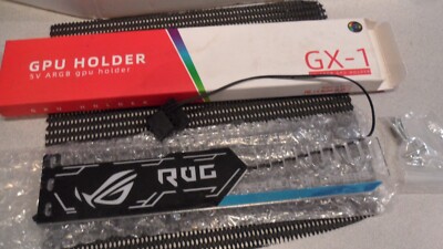 GX-1 5V ARGB GPU HOLDER LED Light 25cm ROG Repulic of Gamers