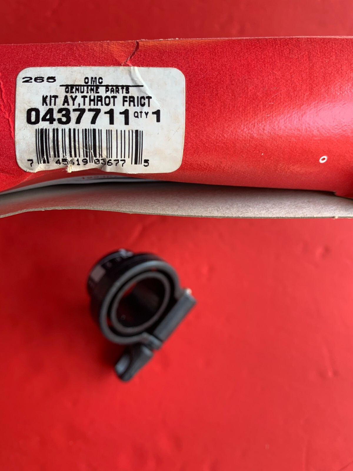 OMC OEM Evinrude Johnson OEM New 0437711 437711 Throttle Friction