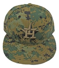 George Springer 2016 Game Used Memorial Day Baseball Cap Houston Astros MLB