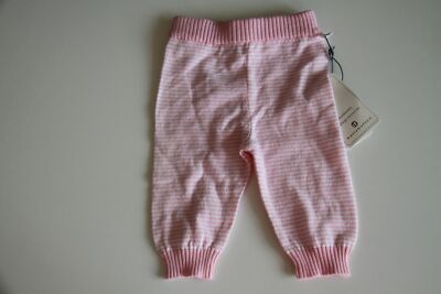 bellybutton Baby Strickhose, Jogginghose, Mädchen Gr.56 weiß/rosa