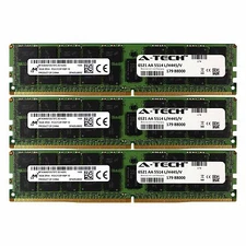 PC4-17000 Micron 48GB Kit 3x 16GB Dell PowerEdge R730xd R730 R630 Memory RAM