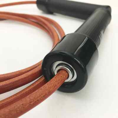 WINNING F-16 Leather Jump Skipping Rope Boxing MMA Training | eBay
