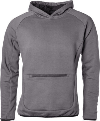 GMS Argun Hoodie Motorrad Kapuzenpulli grau Größe 5XL