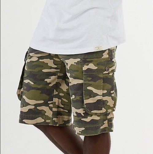 NEW wTag-TRUE RELIGION Camouflage Cargo 