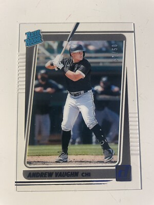2021 Panini Chronicles Andrew Vaughn Clearly Rated Rookie Acetate