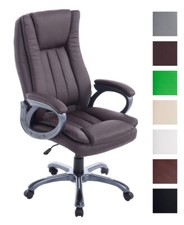 XXL Bürostuhl Bern Chefsessel mit Farbwahl Kunstleder Drehstuhl 150 kg belastbar