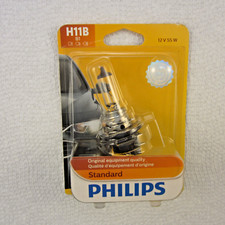 Philips H11b B1 Standard Oe Quality 12v 55w Headlight Bulb.