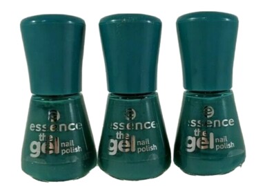 Essence The Gel Nail Polish #64 Island Hopping Lot of 3 New Color Manicure 