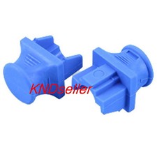 100 PCS Blue RJ45 Port Jack Dust Protective cover Caps Port Cover and Protector