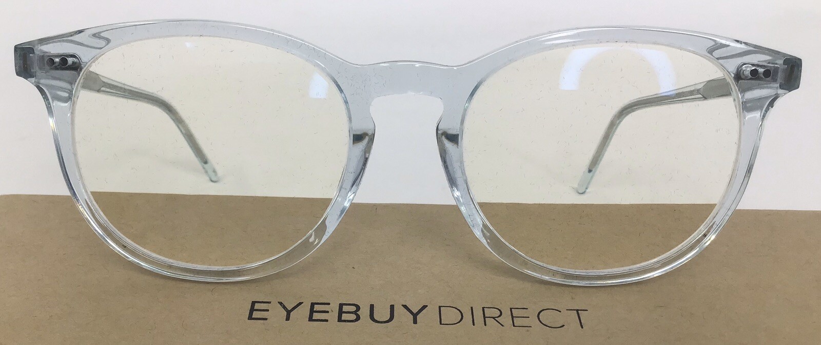 Eyebuydirect Aura 5019140 C9 Clear Jade Acetate Eyeglasses FRAMES