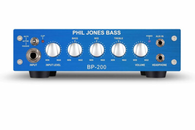 PHIL JONES BP-200 Compact Bass Amp Head - Bass Amp, 200 Watt