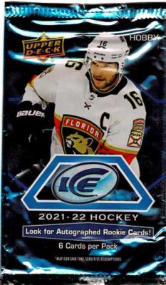 Single Card - 2021-22 Upper Deck UD ICE Hockey Base Card - $1 Total Ship- U Pick