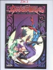 Darkstalkers The Night Warriors #3 cover B Warren variant 2010 Udon VF/NM z343