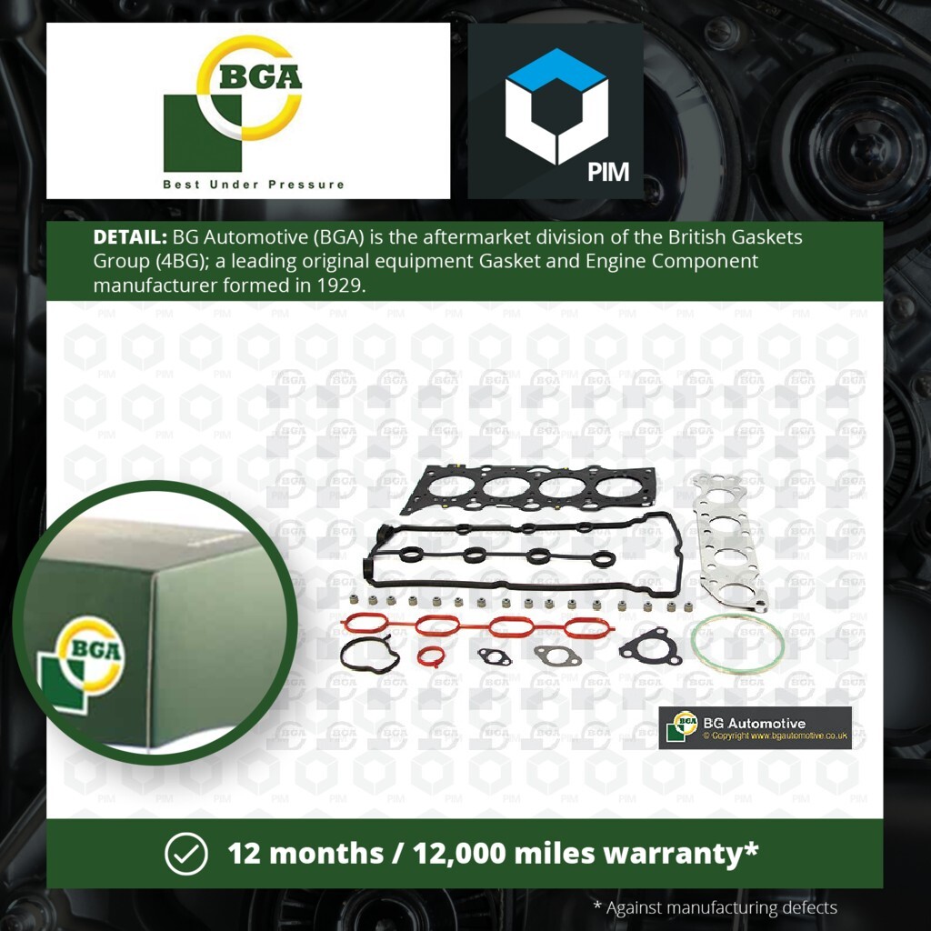 Head Gasket Set fits SUZUKI SWIFT RS 413 1.3 2005 on M13A BGA