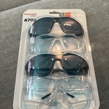 New Honeywell Uvex 4 Pk Safety Glasses Eyewear Clear Black Men’s Women’s A700