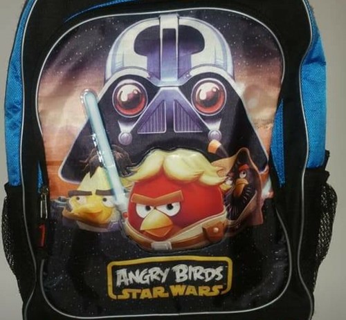 Angry Birds Star Wars backpack black | eBay