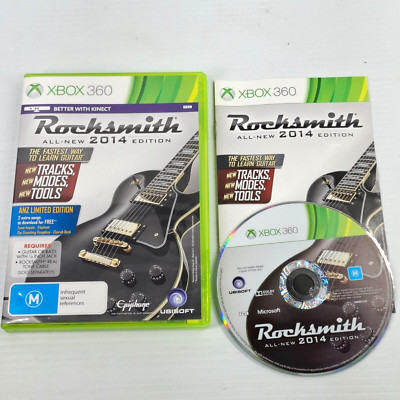 Rocksmith 2014 Edition Microsoft Xbox 360 Incl Manuals - PAL