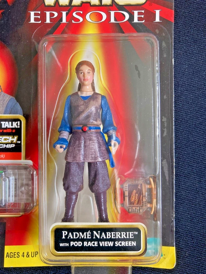 Guerra de las Galaxias Episodio 1 PADME NABERRIE con Chip Commtech 1998 NUEVO Ventas al por menor hasta $75 Foto 2 de 3