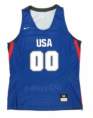Nike Team USA Hyper Elite Rio Dri-Fit Basketball Jersey #00