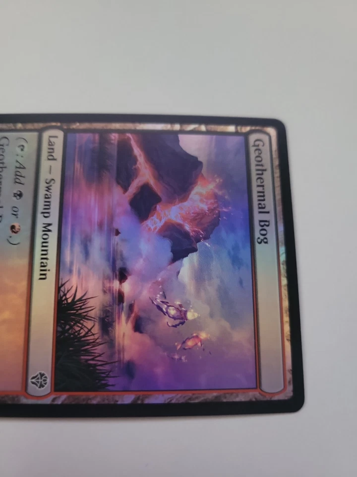 MTG Geothermal Bog Dominaria United 247/281 Holo Land Fresh - Image 4 of 4