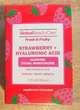 Global Beauty Care STRAWBERRY + HYALURONIC ACID Glowing Facial Moisturizer