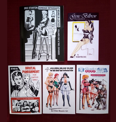 Eric Stanton, Gene Bilbrew, Five (5) FetHistory books [ Peek Inside ] Brand New!