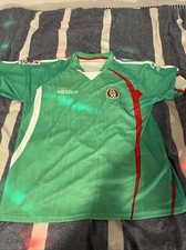 Mexico Green National Soccer Jersey Sz XL Made In Mexico Embroidered Anniversary