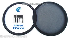1X 12" inch Sub Woofer "Clipless" Fine Mesh GRILL Speaker Protective Cover VWLTW
