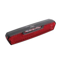 "Axa E-Bike-RüCklicht \"Juno\", 80 Mm, 6-12V, FüR GepäCkträGer, Mit Bremslicht, Rot"