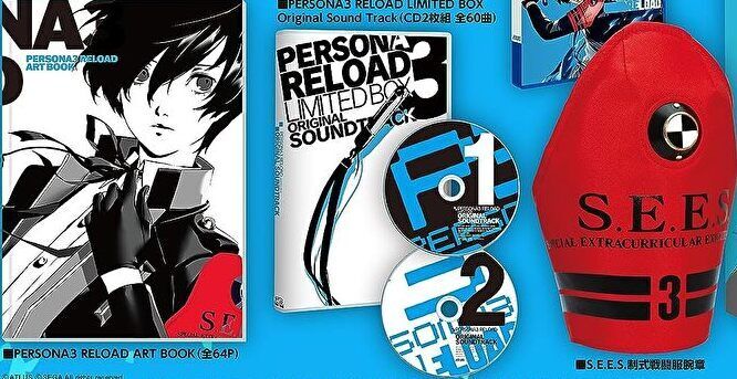 PS5 ver.) Persona 3 Reload Atlus D Shop Exclusive Limited Box + DX Set  (Limited Edition)