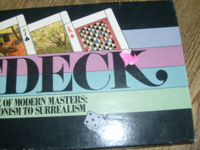 Artdeck Card Game 1984 by Aristoplay Impressionism to Surrealism