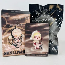 POP MART x Skullpanda Image of Reality Series Figure Dolls - The Duality (White)