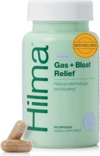 Natural Gas and Bloating Relief for Women - 50 Capsules