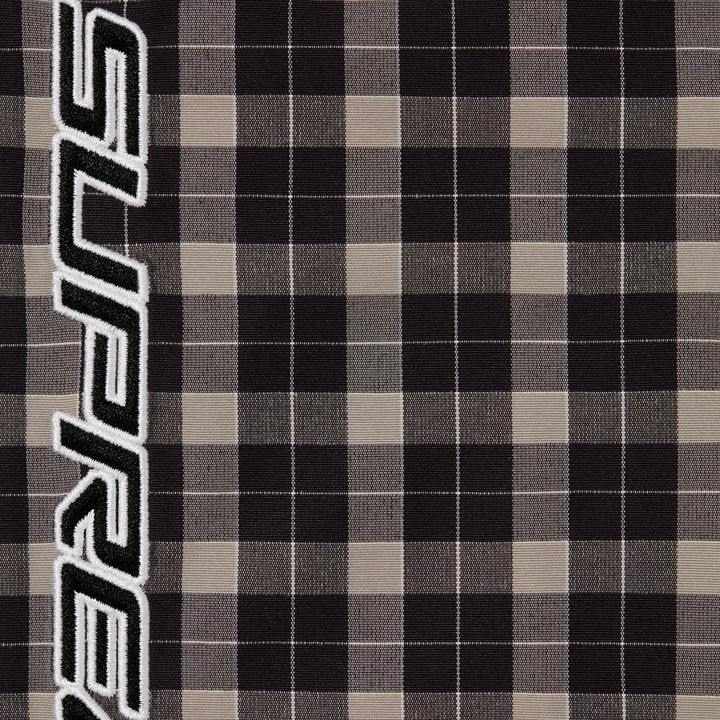 Supreme Plaid Track Jacket Black | eBay