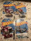 Lot of 4 Hot Wheels Treasure Hunts 2023-2025!