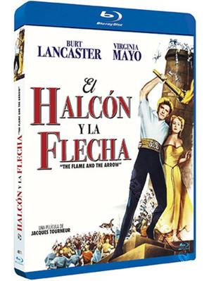 The Flame and the Arrow NEW Blu-Ray Disc Jacques Tourneur Burt Lancaster
