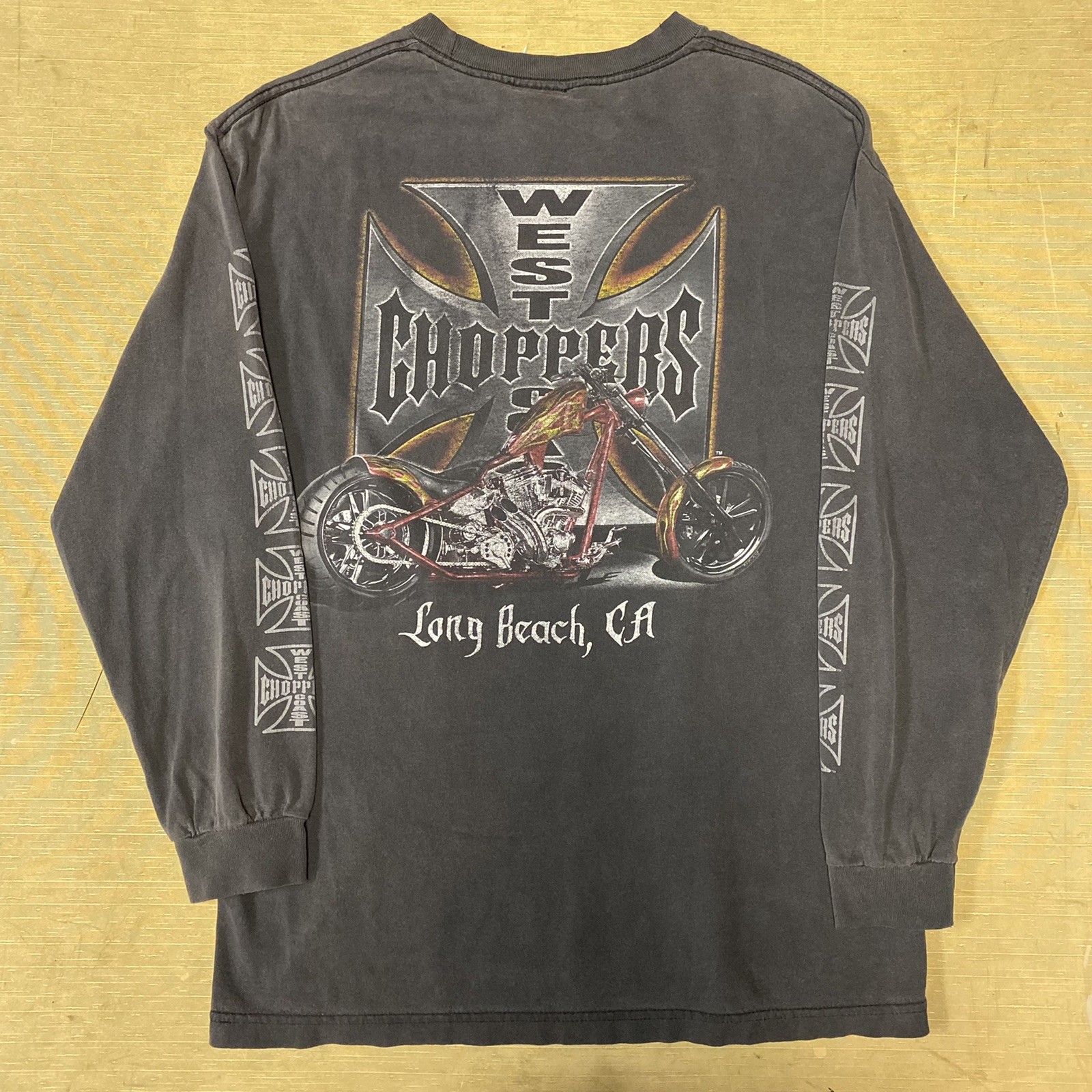 WEST COAST CHOPPERS 90s 00s vintage ロンT Vintage West Coast Choppers Long Sleeve Tshirt Size L… - Gem