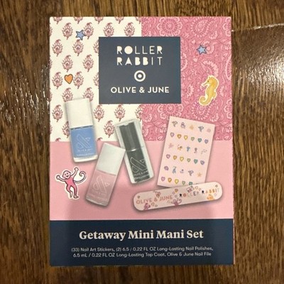 Roller Rabbit x Target - Olive & June Getaway Mini Mani Set - New in Box