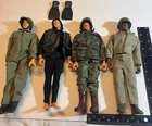 Lot of 4 Vintage 1996 / 1999Hasbro GI Joe 12" Action Figures
