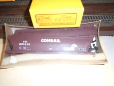 ACCURATE FINISHING #1056 ACF 3 BAY CENTERFLOW HOPPER - CONRAIL #891015 HO