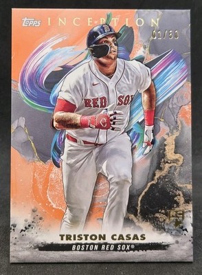 2023 Topps Inception Triston Casas #31 Orange 1/50 RC