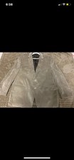 vintage Mint Condition Ralph Lauren Sports Coat Blazer In Soft Faux Suede Tan
