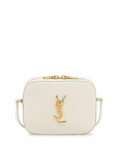 Saint Laurent Leather Monogram Lou Camera Bag