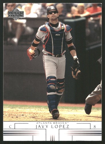 2002 Upper Deck Javy Lopez #640 card