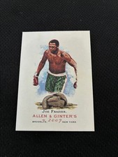 JOE FRAZIER ROOKIE ALLEN & GINTERS TOPPS 2007 HEAVYWEIGHT BOXING CARD