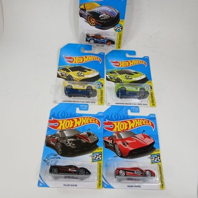 HOT WHEELS TOYOTA SUPRA Lamborghini Huracan LP 620-2 Super Trofeo PAGANI HUAYRA