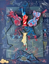 Ciro Quintana,Original work on paper, signed and certified by artist