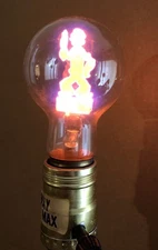 Vintage Aerolux Popeye Light Bulb Scarce WORKS!!!