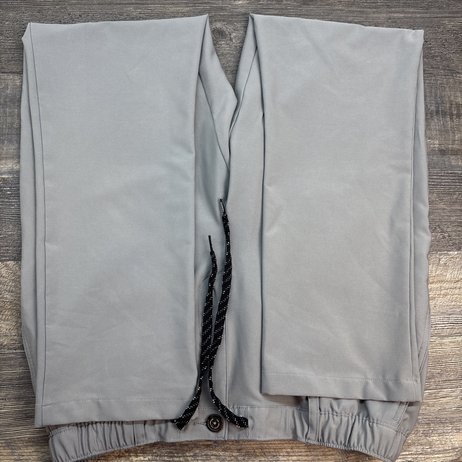 Chubbies Men’s XL Everywear Pant Gray Drawstring Elastic Pockets Stretch